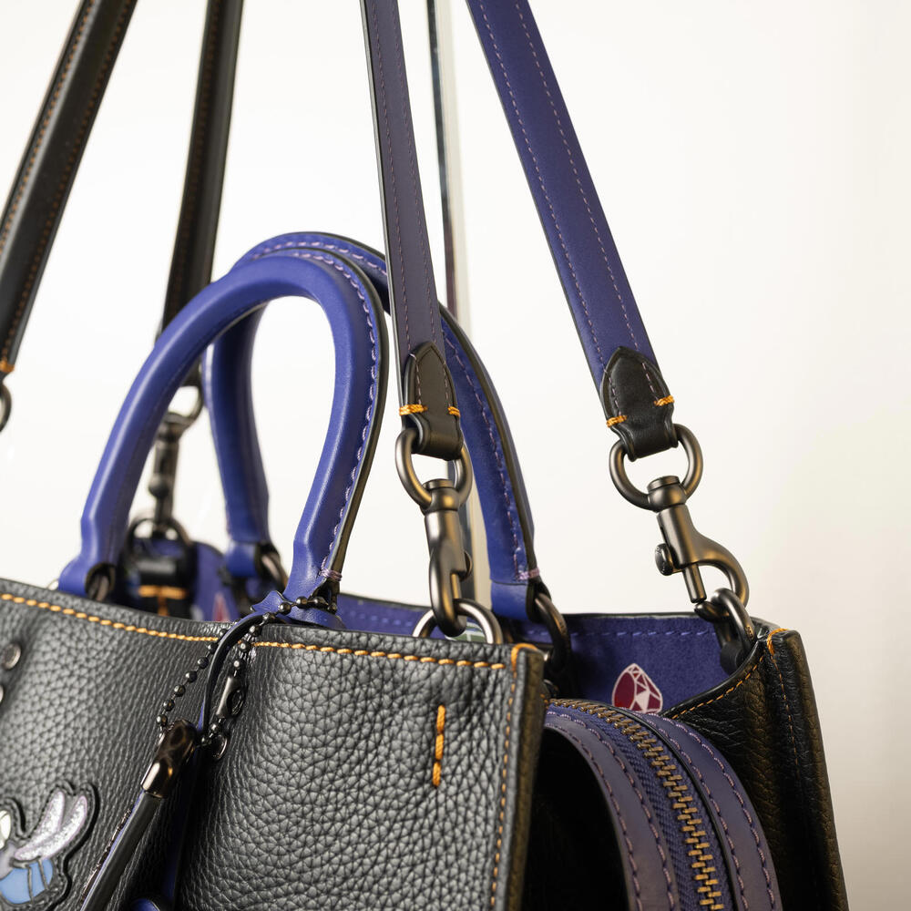RARE Coach 1941 NWT Disney X Coach Rogue Bag-Dark Fairy Tale (Snow White) - Picture 4 of 13